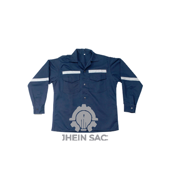 CAMISA DRILL CLASICO C/AZUL MARINO