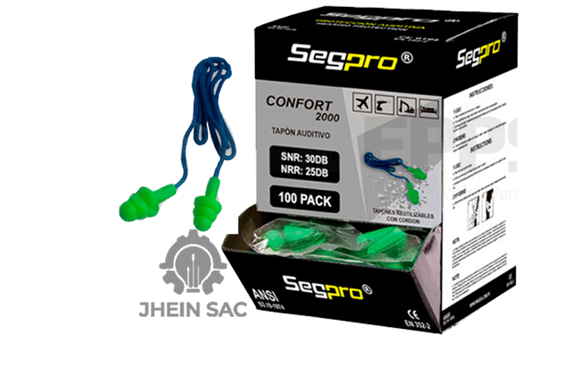 TAPON AUDITIBO X100 UND SEGPRO BOLSA