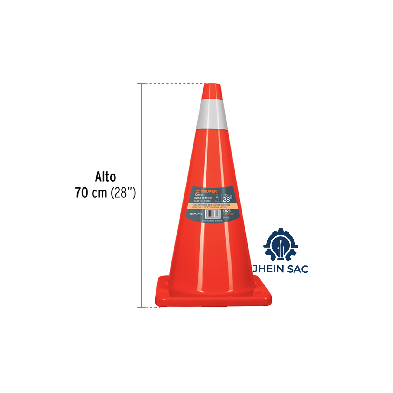 CONOS DE PV DE 28 (TRUPER)
