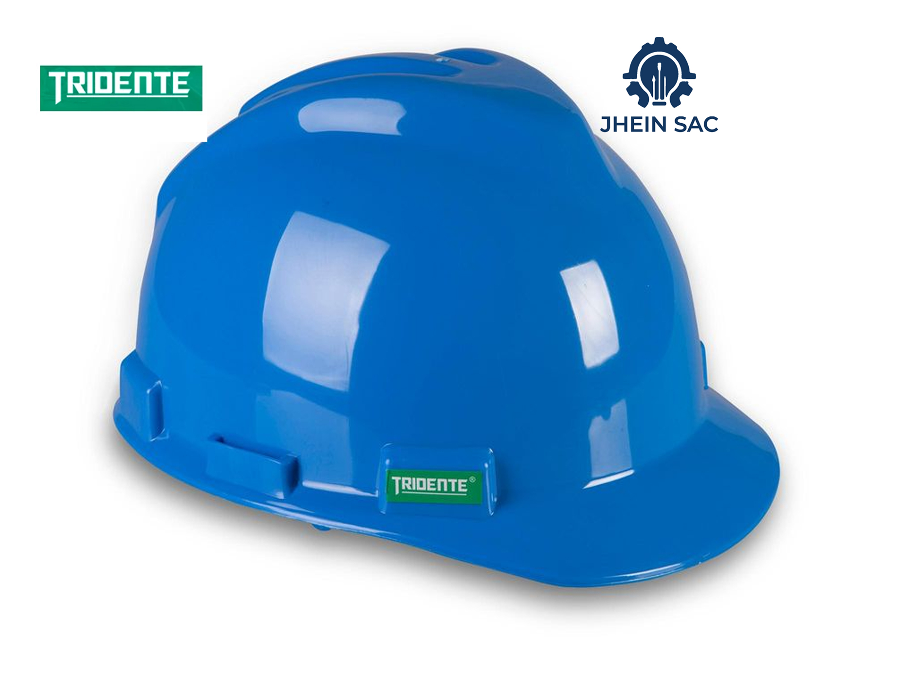 CASCO TRIDENTE COLOR AZUL + SUSPENCION 