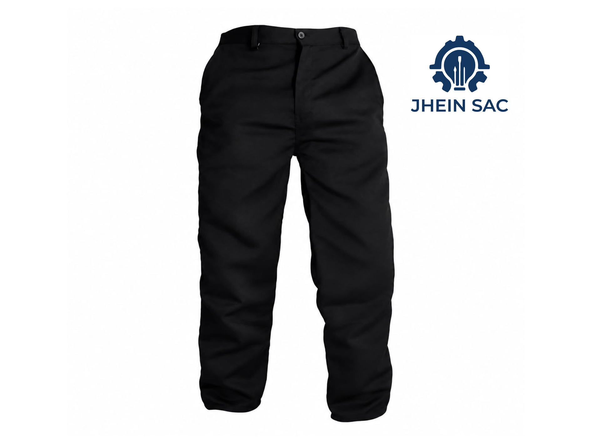 PANTALON DRILL CLASICO COLO NEGRO 